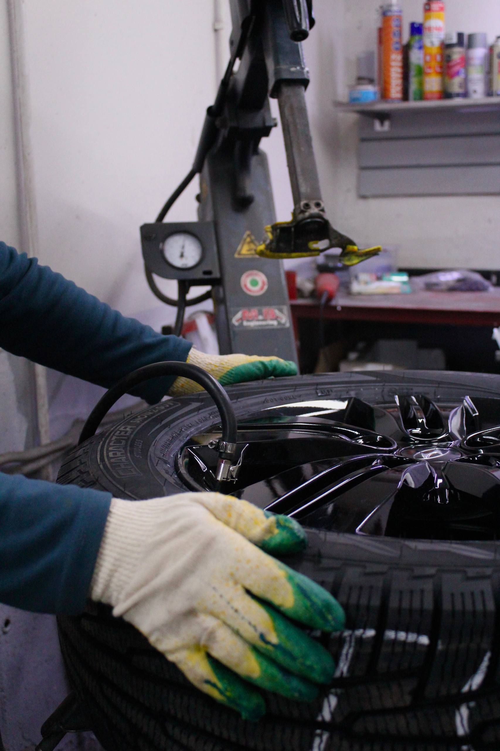 шиномонтаж фото